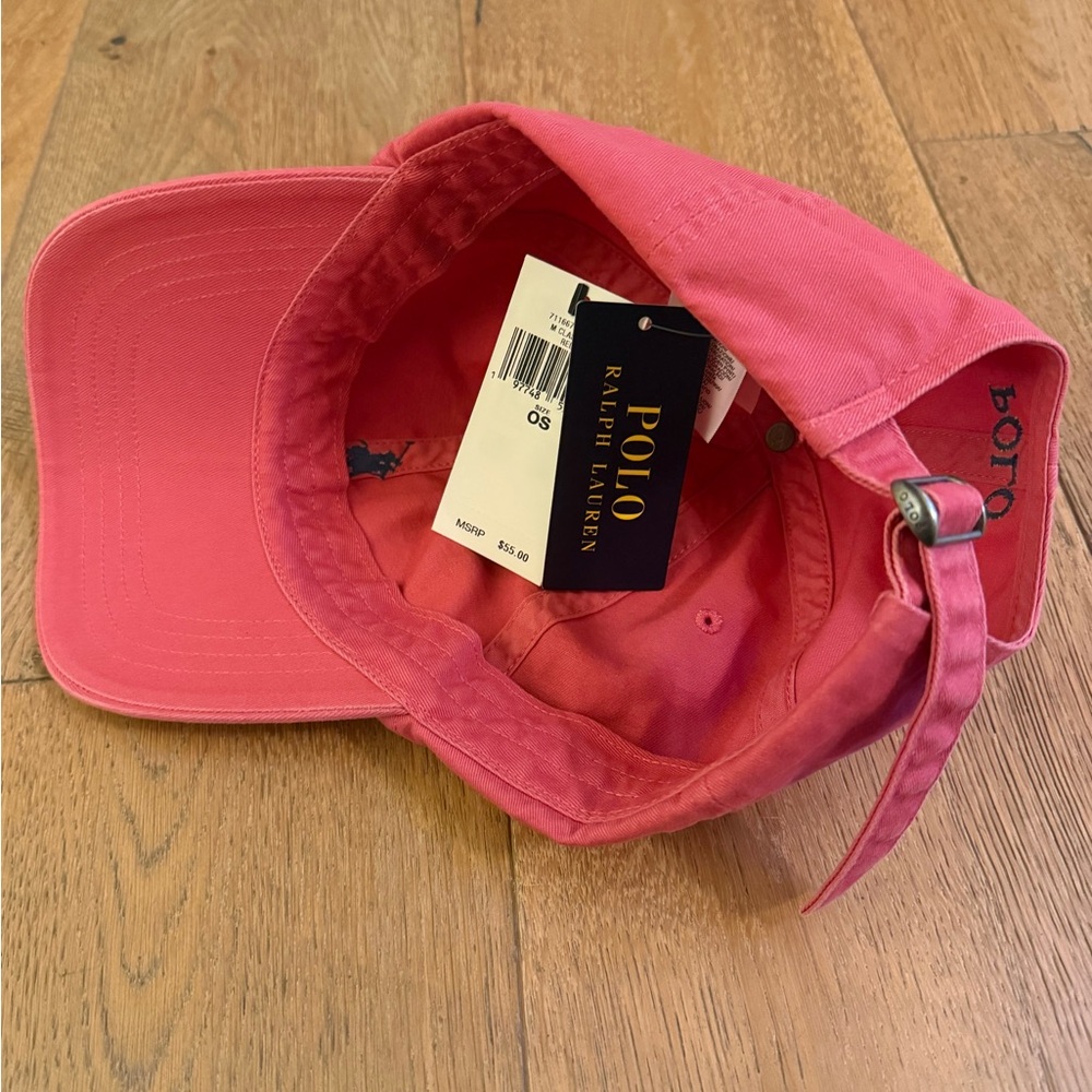Polo Ralph Lauren Baseball Hat, Adult, One Size, pink/mauve - Picture 3 of 6